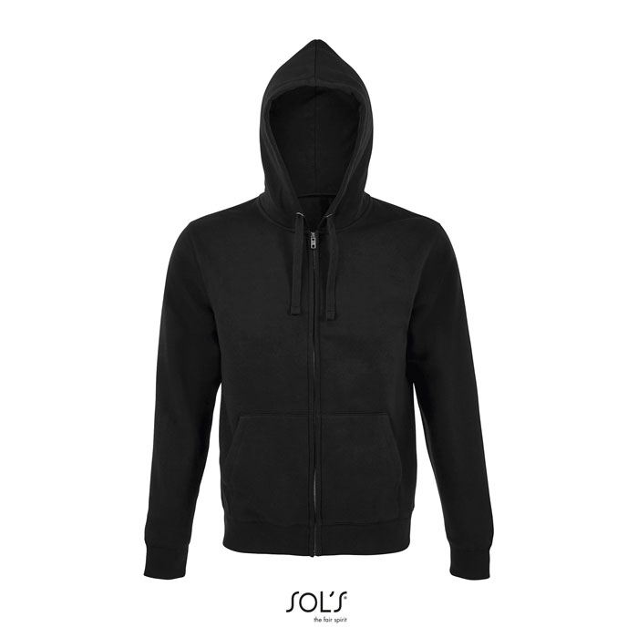  Veste zippée promotionnelle homme SPIKE HOOD MEN Noir 1